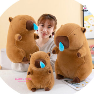 Gấu bông capybara kéo mũi HP24 - HAPPY BEAR