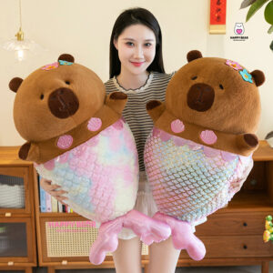 Gấu Capybara Nàng Tiên Cá HP52 - HAPPY BEAR