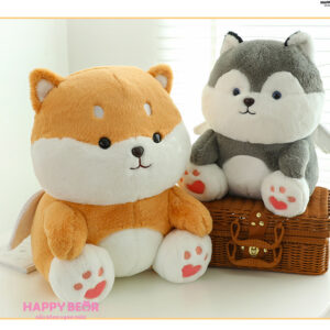 Gấu Bông Cún Husky Có Cánh Dễ Thương HP160 - HAPPY BEAR