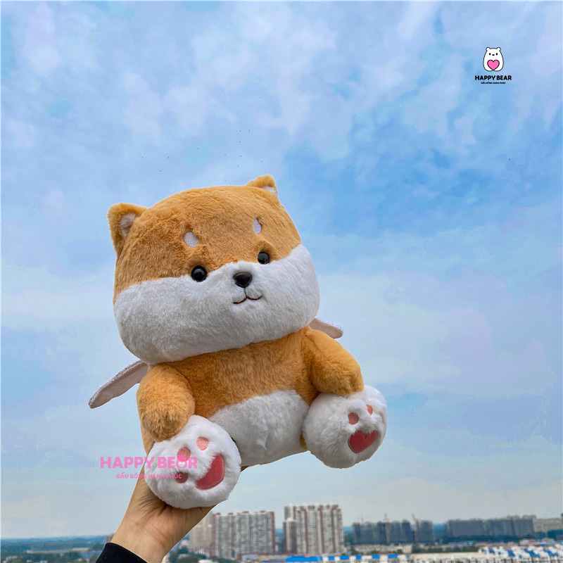 Gấu Bông Cún Husky Có Cánh Dễ Thương HP160 - HAPPY BEAR