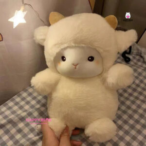 Gấu Bông Cừu Trắng Dễ Thương HAPPY BEAR HP81