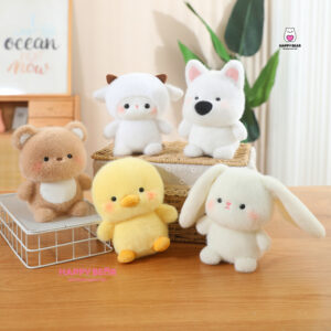 Gấu Bông Thỏ Tai Dài Size 26CM HP80 - HAPPY BEAR