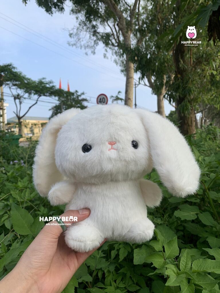 Gấu Bông Thỏ Tai Dài Size 26CM HP80 - HAPPY BEAR