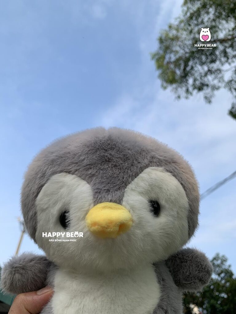Gấu Bông Chim Cánh Cụt Dễ Thương HP83 26CM - HAPPY BEAR