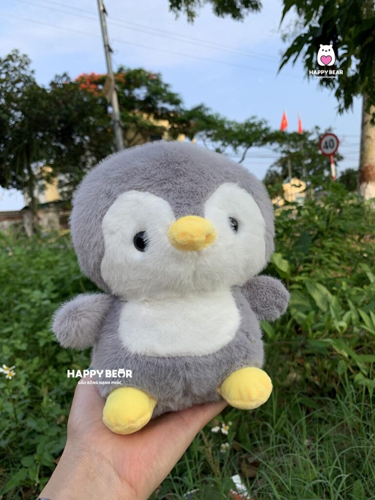Gấu Bông Chim Cánh Cụt Dễ Thương HP83 26CM - HAPPY BEAR