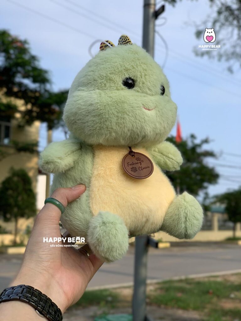 Gấu Bông Khủng Long Xanh 26CM HP86 - HAPPY BEAR