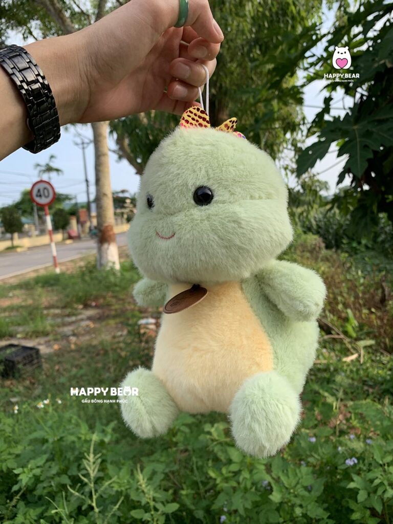 Gấu Bông Khủng Long Xanh 26CM HP86 - HAPPY BEAR