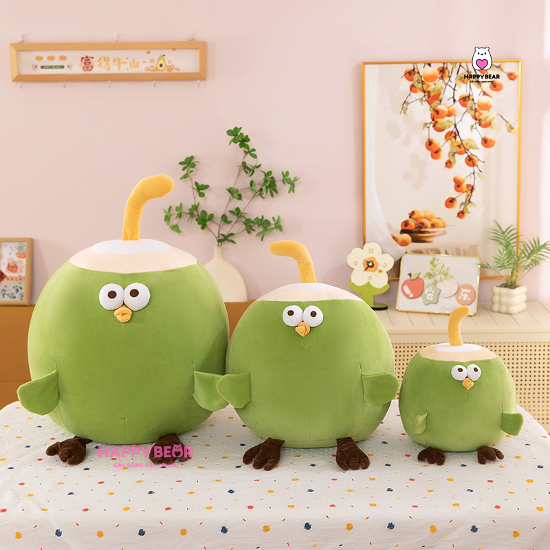 Gấu Bông Gà Dừa HP147 - HAPPY BEAR 22 Gấu Bông Gà Dừa Dễ Thương HP147 - HAPPY BEAR