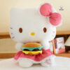 Gấu Bông Hello Kitty Ôm Bánh Hamburger HP157- HAPPY BEAR