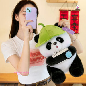 Gấu Bông Panda Đội Mũ Dễ Thương HAPPY BEAR HP168