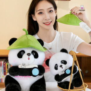Gấu Bông Panda Đội Mũ Dễ Thương HAPPY BEAR HP168