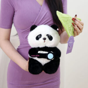 Gấu Bông Panda Đội Mũ Dễ Thương HAPPY BEAR HP168