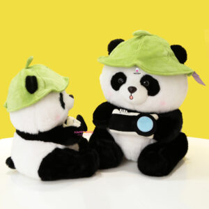 Gấu Bông Panda Đội Mũ Dễ Thương HAPPY BEAR HP168