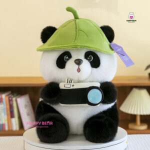 Gấu Bông Panda Đội Mũ Dễ Thương HAPPY BEAR HP168