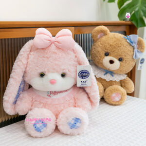 Gấu Bông Thỏ, Teddy Yếm HP155 - HAPPY BEAR