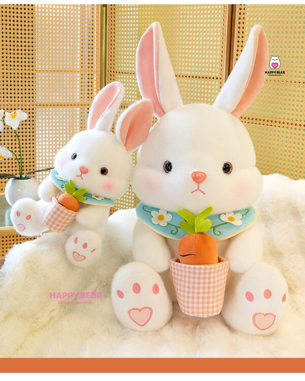 Gấu bông thỏ mềm ôm cà rốt HP151 - HAPPY BEAR