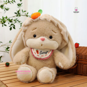 Gấu Bông Thỏ Tai Dài Ôm Tao Và Ôm Cà Rốt HAPPY BEAR HP161