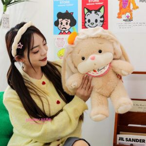 Gấu Bông Thỏ Tai Dài Ôm Tao Và Ôm Cà Rốt HAPPY BEAR HP161