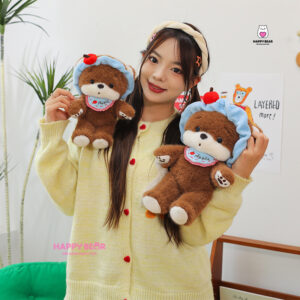 Gấu Bông Thỏ Tai Dài Ôm Tao Và Ôm Cà Rốt HAPPY BEAR HP161