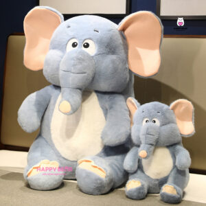 Gấu Bông Voi Xám Dễ Thương Lông Mềm HP148 - HAPPY BEAR