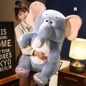 Gấu Bông Voi Xám Dễ Thương Lông Mềm HP148 - HAPPY BEAR