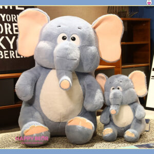 Gấu Bông Voi Xám Dễ Thương Lông Mềm HP148 - HAPPY BEAR