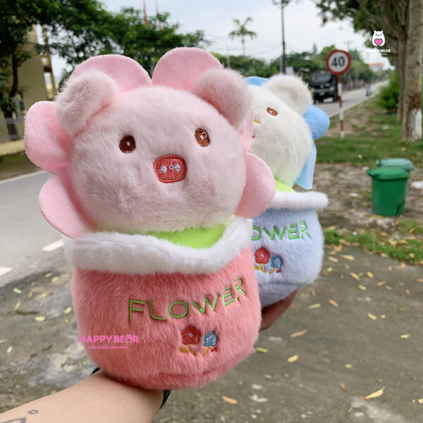 Hoa Bông Gấu Bông Thỏ Dễ Thương HP103 - HAPPY BEAR