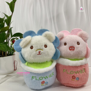 Hoa Bông Gấu Bông Heo Dễ Thương HP103 - HAPPY BEAR