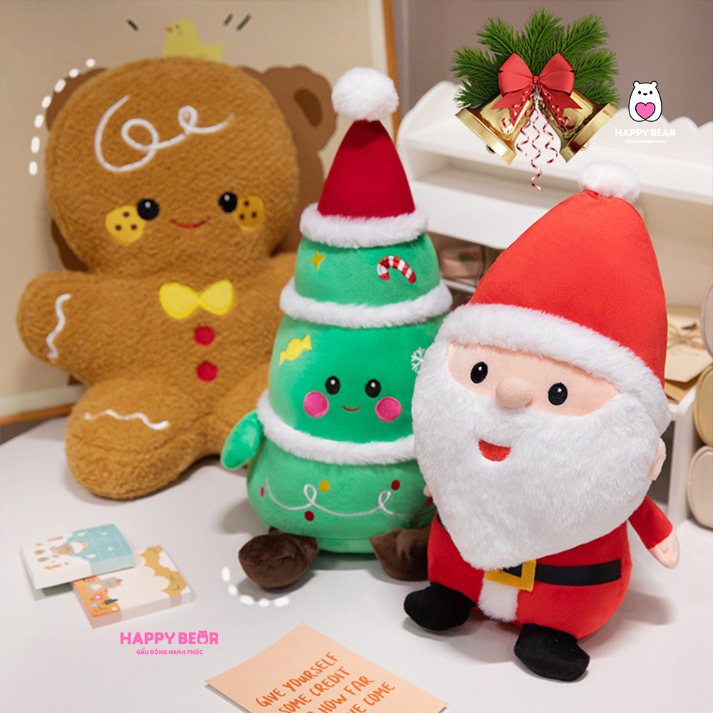Gấu Bông Noel Giáng Sinh Quà Tặng HP174 - HAPPY BEAR